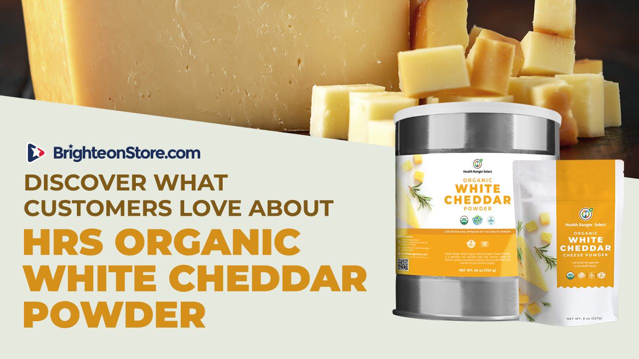 Discover what customers love about Organic White Cheddar Cheese Powder