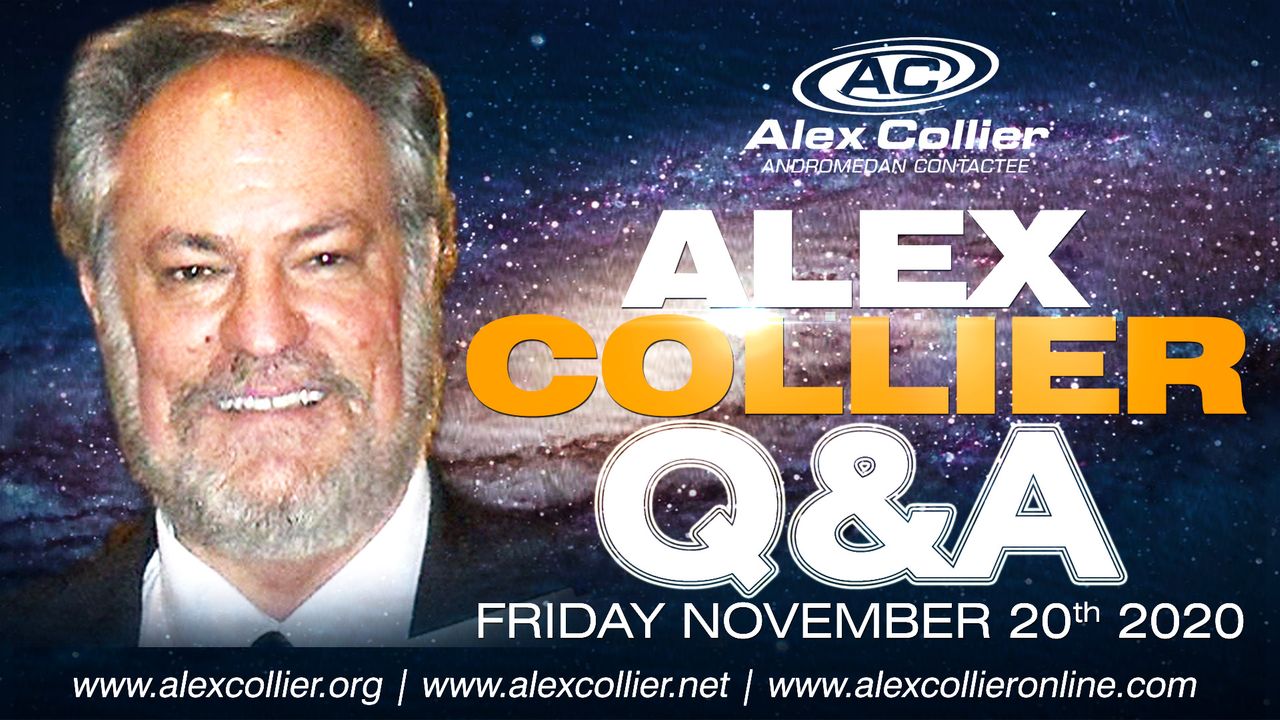 Alex Collier - Question and Answer Webinar 3 - November 20, 2020