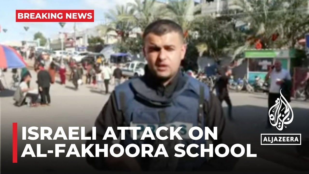 Israeli Forces Strike Al-Fakhoora School In Northern Gaza - Brighteon.com