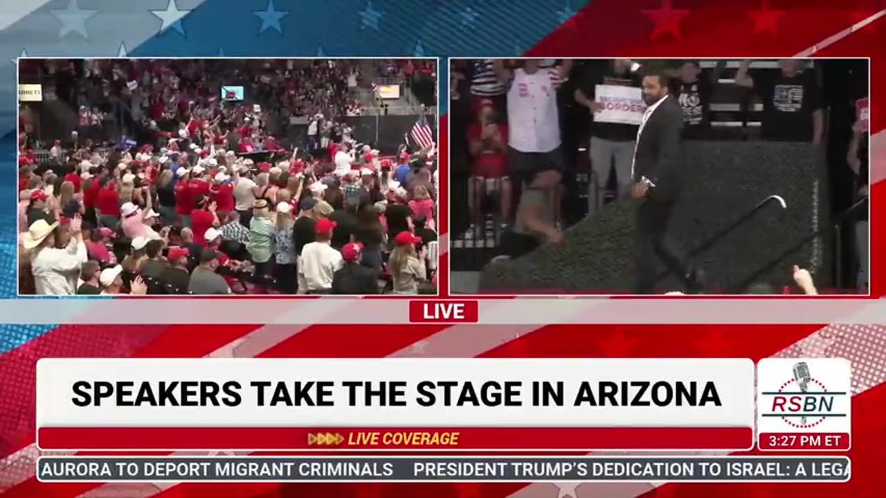 Kash Patel | Fight With Kash | Kash Takes The Stage At Trump Campaign Rally In Arizona