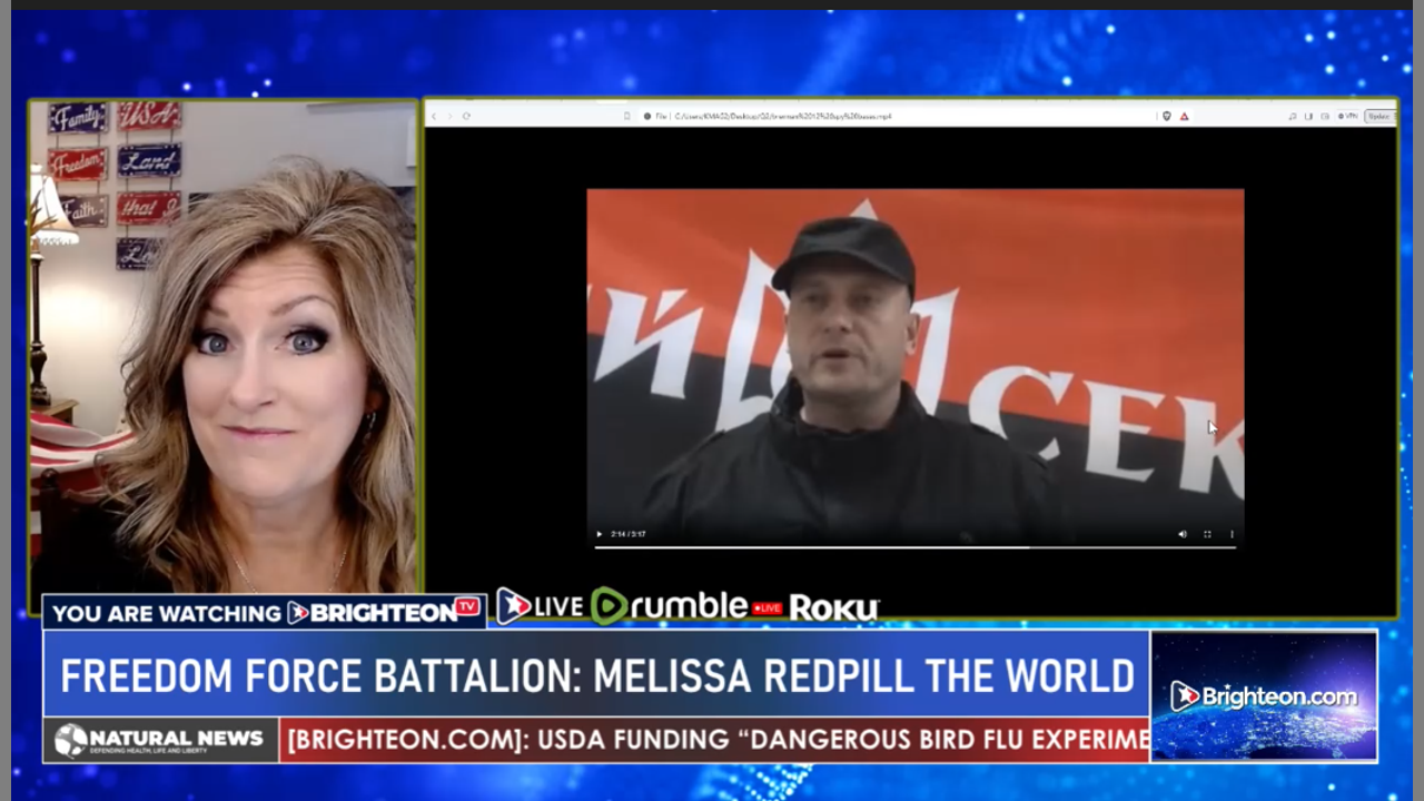 2/28/2024 Freedom Force Battalion: Melissa Red Pill - Brighteon.com