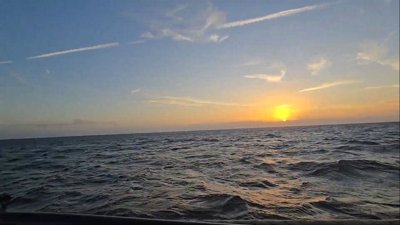 GeoEngineering Aircraft Painting Sunsets with Chemicals!! -- FLORIDA ...