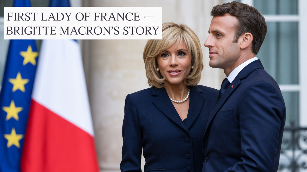 Brigitte Macron France’s First Lady & Her Remarkable Journey 🇫🇷