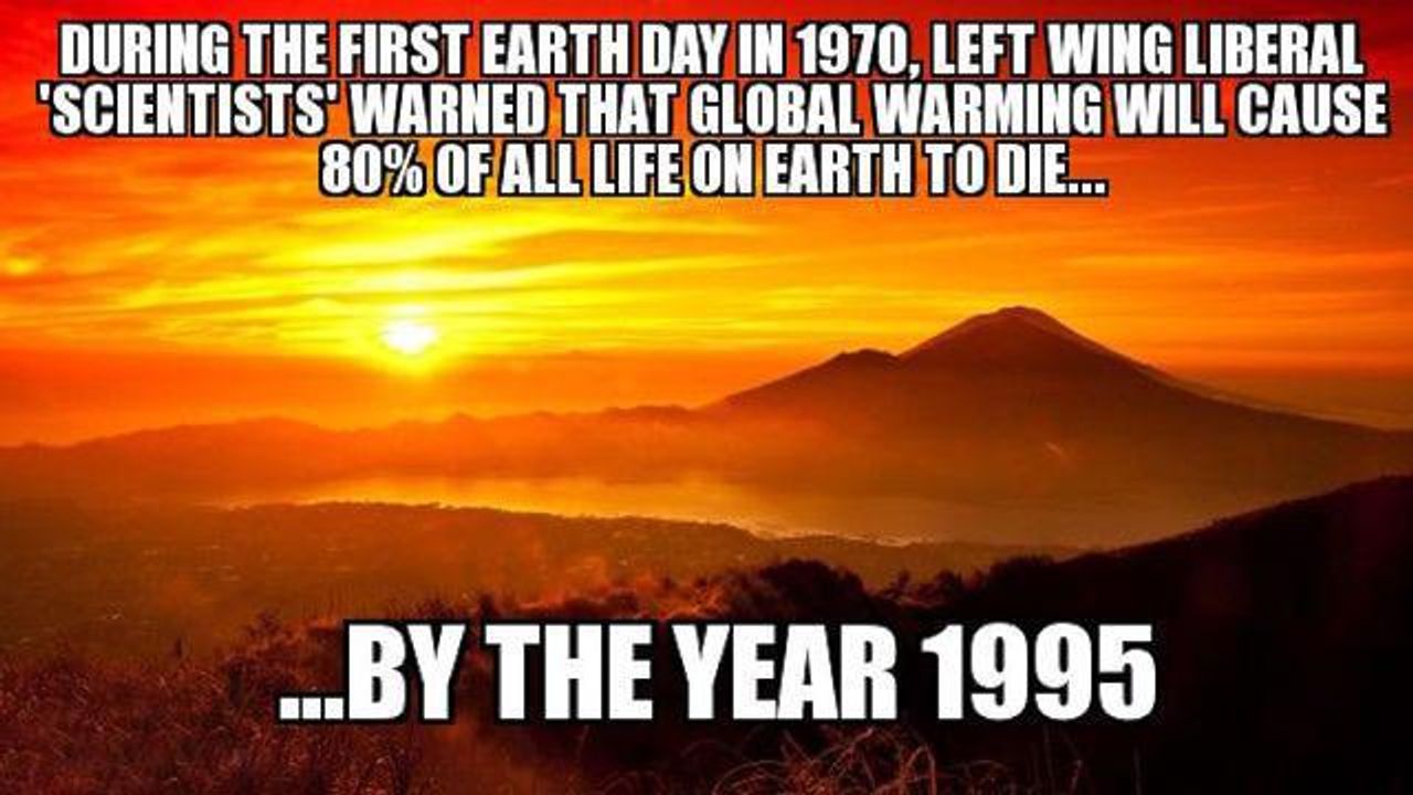 Earth is dying