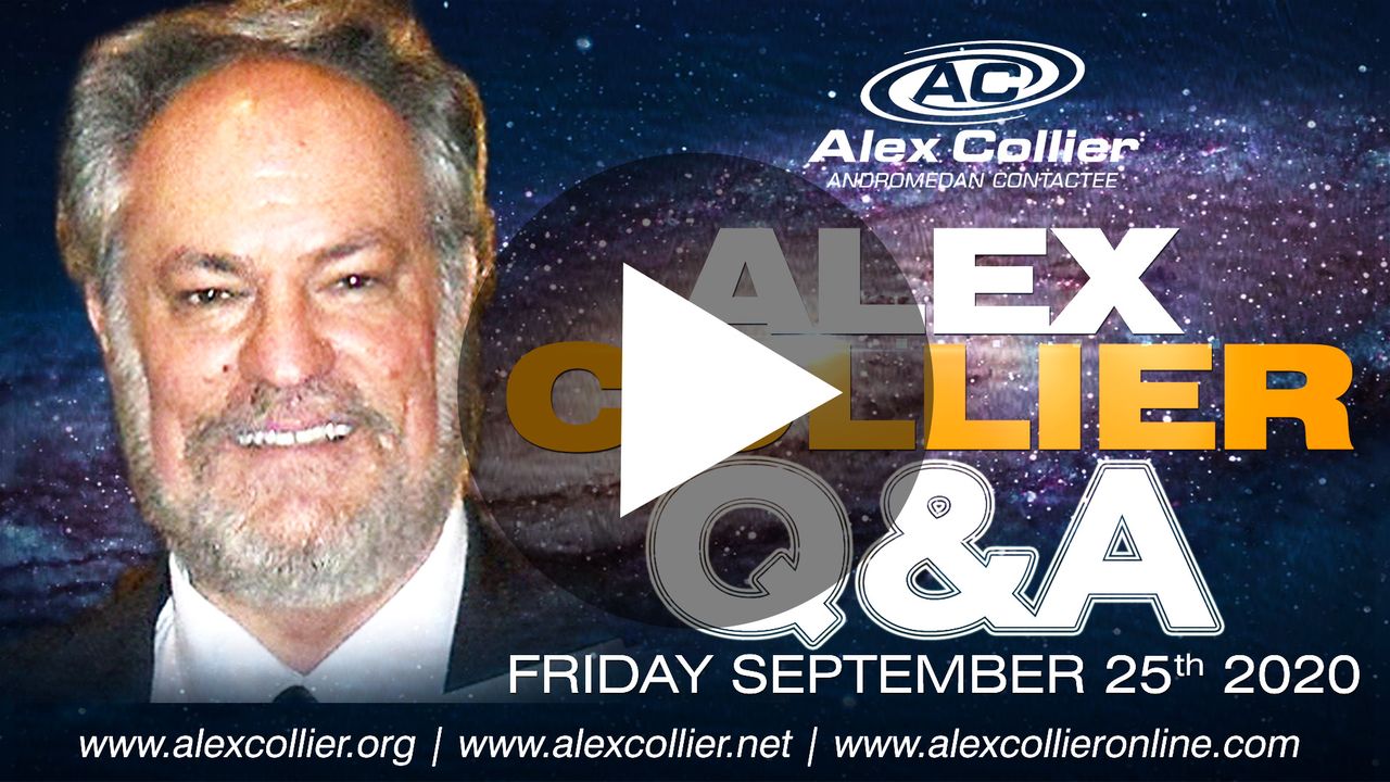 Alex Collier - Question and Answer Webinar 1 - September 25, 2020