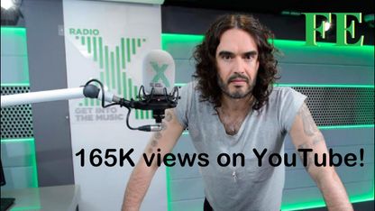 Flat Earth Clues Interview 133 - Radio X with Russell Brand - Mark Sargent ✅
