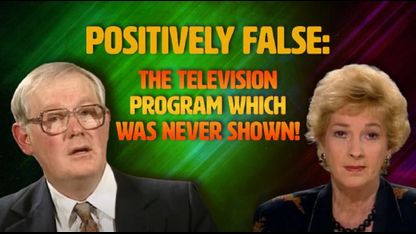 HIV HOAX same as C0vid HOAX - The Television Program Which Was Never Shown!