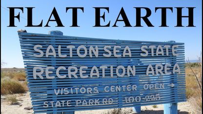 Flat Earth Salton Sea Skeptics test - target side video - Mark Sargent ✅