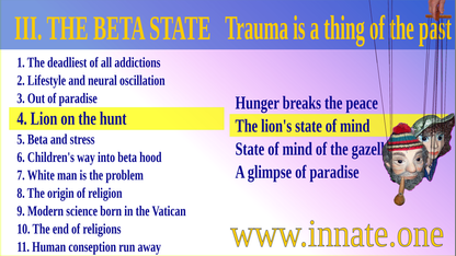 #60 Frequencies of hunting - Trauma is a thing of the past – The lion's state of mind