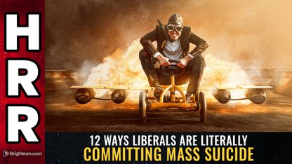 12 ways liberals are literally committing MASS SUICIDE