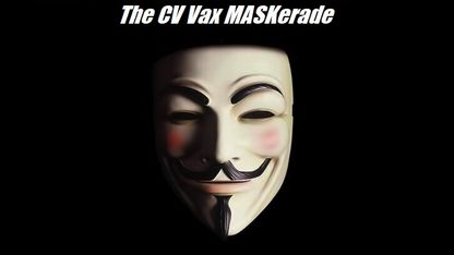 The CV Vax MASKerade...with brother Dan