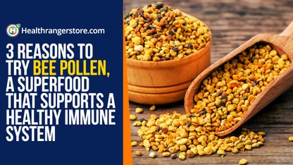 3 Reasons to try bee pollen, a superfood that supports a healthy immune system