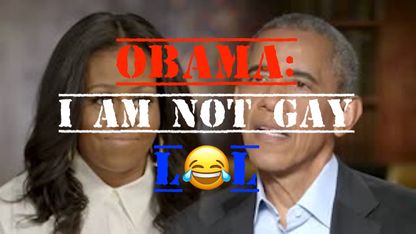 Obama: I Am Not Gay! L🤣L
