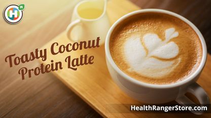 Toasty Coconut Protein Latte