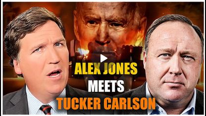 EXCLUSIVE: Tucker Carlson Interviews Alex Jones – CONFIRMS Biden Walks Around White House “High on Drugs & NAKED”