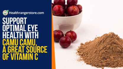 Support optimal eye health with camu camu, a great source of vitamin C
