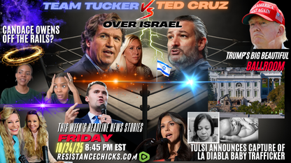 Team Tucker Vs Ted Cruz Over Israel | Trump's Big Beautiful Ballroom | Candace Owens Off the Rails?