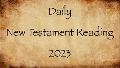2023 Daily New Testament Reading