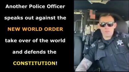 USA Police Officer SPEAKS OUT Against NEW WORLD ORDER