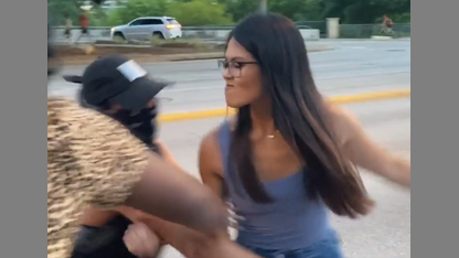 Savanah Hernandez Assaulted By Antifa For Supporting Police