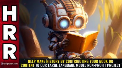 HELP MAKE HISTORY by contributing your book or content to our Large Language Model non-profit project