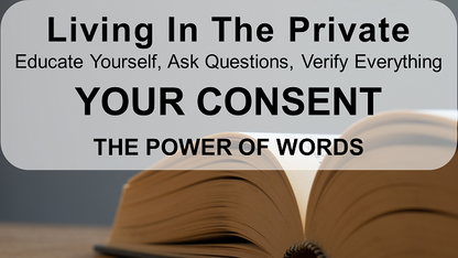 LITP: 044 YOUR CONSENT - The Power Of Words