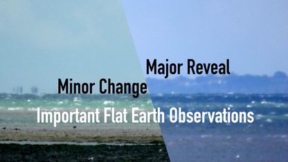 Flat Earth water observations with Nikon P900 Part 2 - Flat Max UK mirror ✅