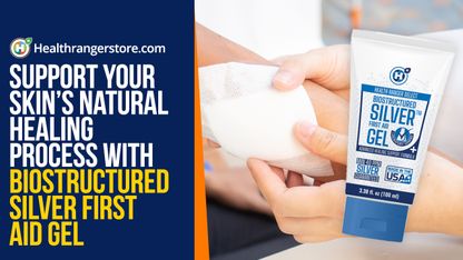 Support your skin's natural healing process with Biostructured Silver First Aid Gel