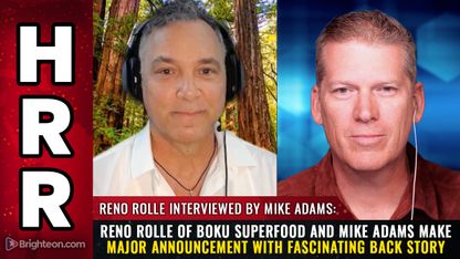 Reno Rolle of Boku Superfood and Mike Adams make major announcement with fascinating back story
