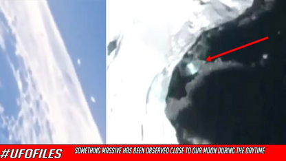 Something Massive Has Been Observed Close To Our Moon During The Daytime