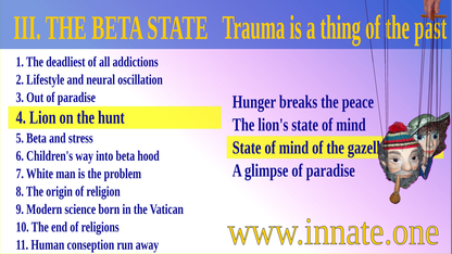 #61 Lion vs. calf - Trauma is a thing of the past – State of mind of the gazelles