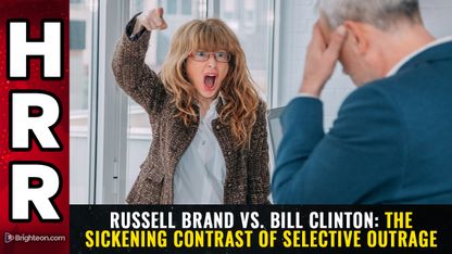Russell Brand vs. Bill Clinton: The sickening contrast of SELECTIVE OUTRAGE