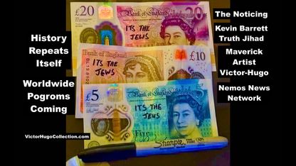 Episode 2: The Noticing History Repeats Itself Worldwide Pogroms Coming, Kevin Barrett & Victor Hugo