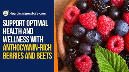 Support optimal health and wellness with anthocyanin-rich berries and beets