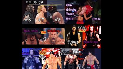 Wrestlers comparison