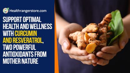 Support optimal health and wellness with curcumin and resveratrol, two powerful antioxidants from Mother Nature