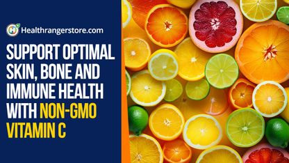 Support optimal skin, bone and immune health with non-GMO vitamin C