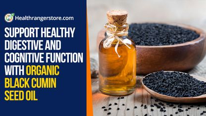 Support healthy digestive and cognitive function with Organic Black Cumin Seed Oil