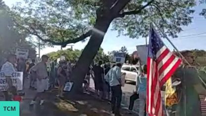 Nurse and patriots against forced jab at URMC in Rochester NY