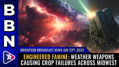 Brighteon Broadcast News, June 23, 2023 - ENGINEERED FAMINE: Weather weapons causing CROP FAILURES across Midwest
