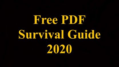 Free 2020 Survival guide PDF, download link in comments or email me ✅