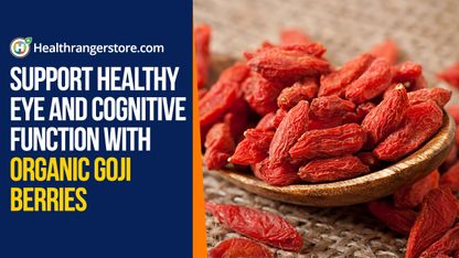 Support healthy eye and cognitive function with organic goji berries