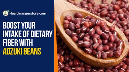 Boost your intake of dietary fiber with adzuki beans
