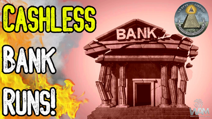 CASHLESS BANK RUNS! - As Digital Euro Rolls Out, Central Bank ADMITS Risk Of Bank Runs!