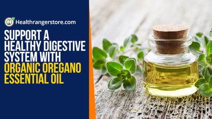 Support a healthy digestive system with Organic Oregano Essential Oil