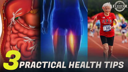 Here are 3+ [ N A T U R A L ] Tips to Stay Healthy - Bowel Obstruction, Hamstrings, and Sprinting after 60 - Dr. Troy Spurrill