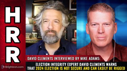 Election integrity expert David Clements warns that 2024 election is NOT SECURE and can easily be RIGGED