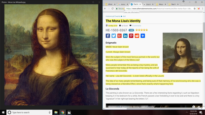 Mandela Effect - Mona Lisa's identity! and NEW Evidence of her NOT smiling!