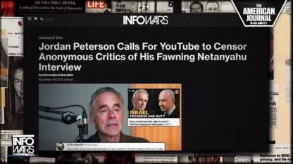 Jordan Peterson Cries About Anonymous People Disagreeing With Him