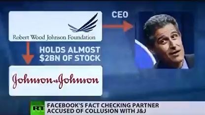 You Have To Question The Impartiality Of Fact Checkers When They Are Funded By Vaccine Manufacturers... FactCheck.org Funded By Johnson & Johnson